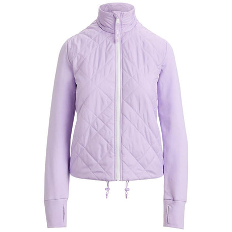 Women's Tech Terry Quilted Cropped Jacket - Fairway Styles