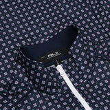 Women's Slim Fit Stretch Jersey 1/4 Zip Polo - Fairway Styles