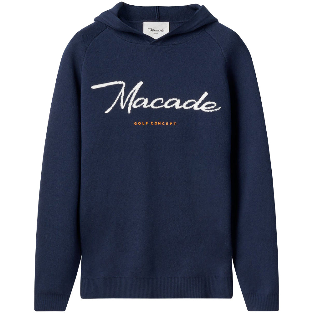 Signature Knit Hooded Pullover