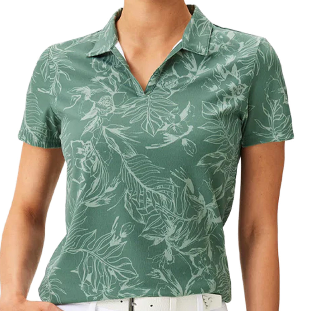 Women's Juniper Floral Tour Polo