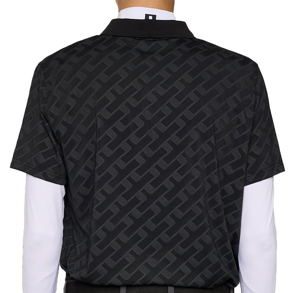 Bison Jacquard Polo - Fairway Styles