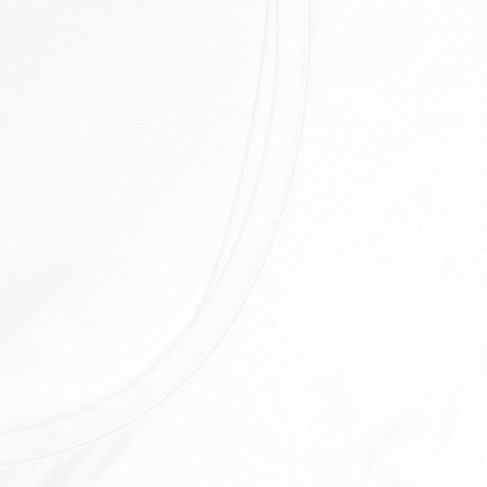 Women's Pleated Collar Silky Tech Nylon Sleeveless Polo