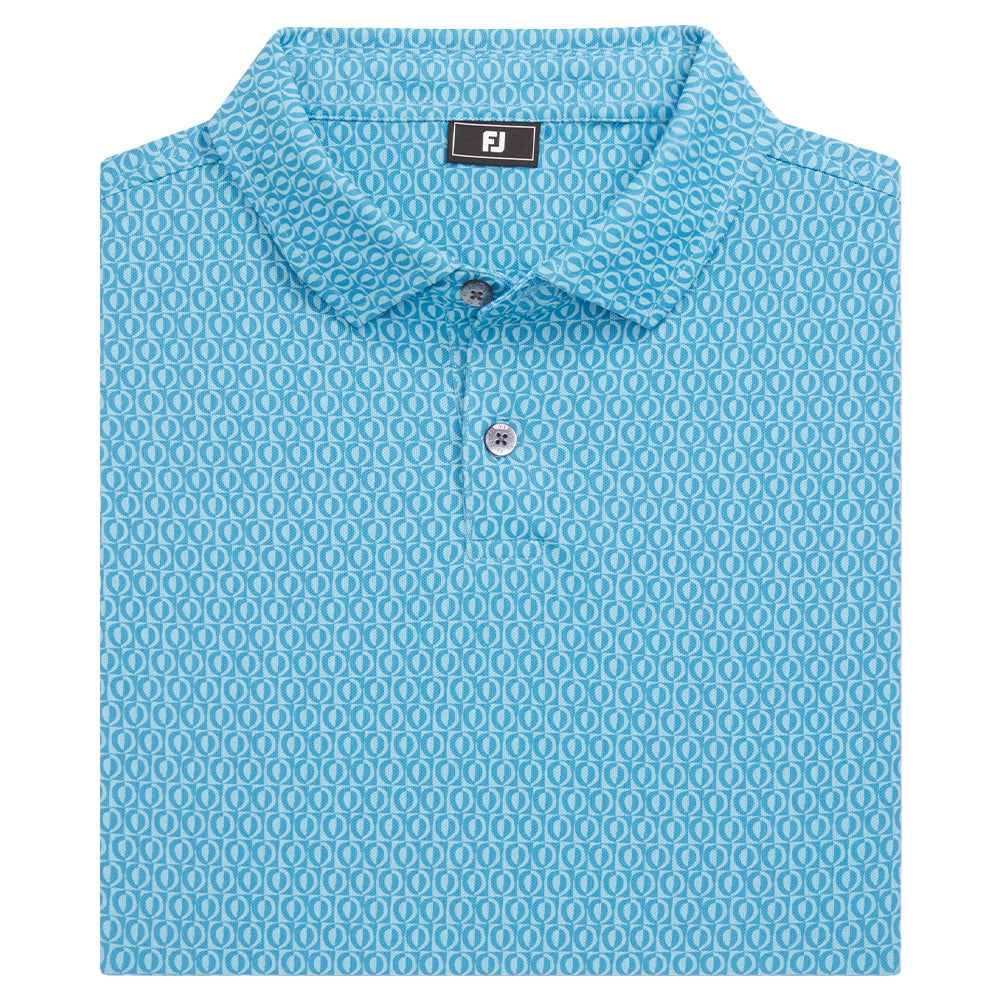 Modernist Geo Pique Polo