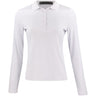 Women's Ribbed Tech Nylon Long Sleeve Polo