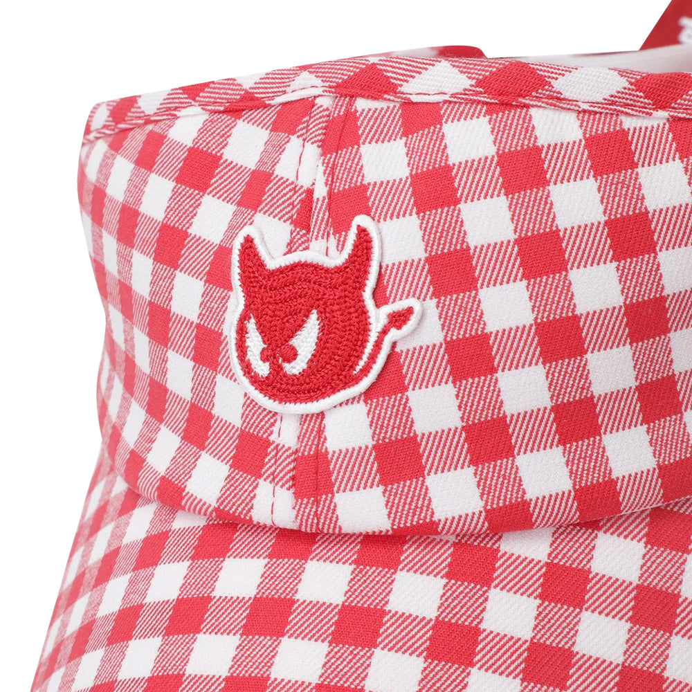 Women's High Top Check Visor
