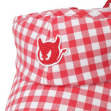 Women's High Top Check Visor