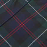 Women's Plaid Stretch-Jersey 1/4 Zip Pullover