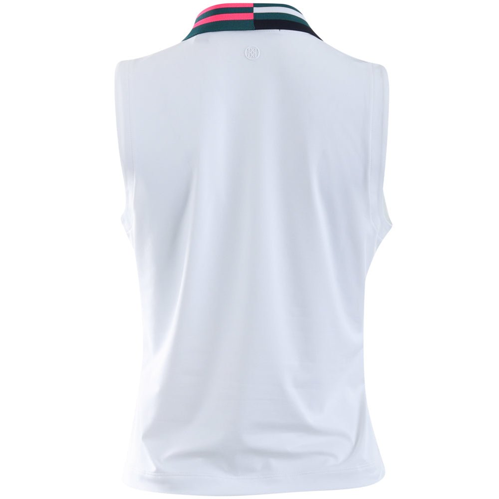 Women's Stretch Nylon Interlock Sleeveless Polo