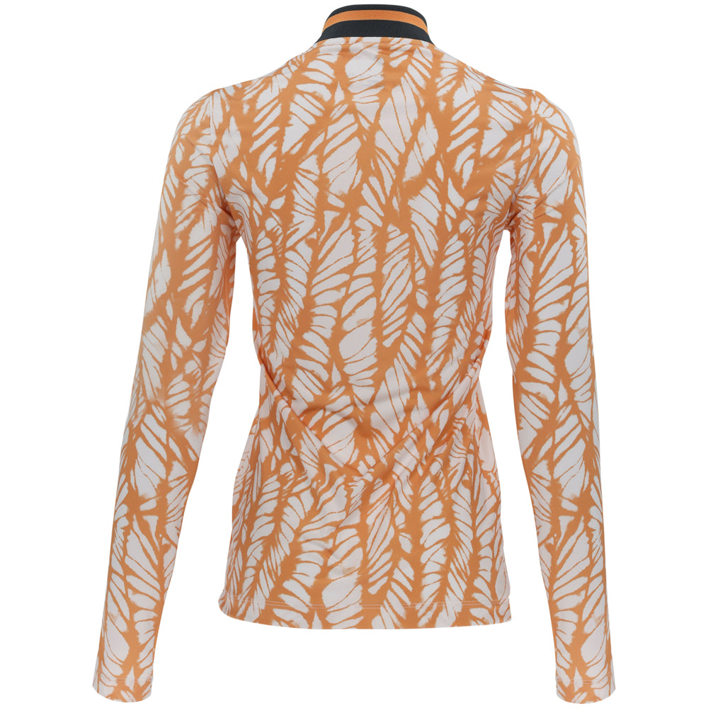 Women's The Chamonix Print Long Sleeve 1/4 Zip Top