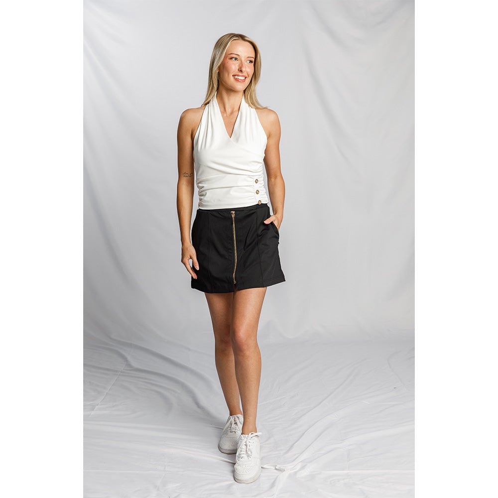 Women's Gia Sleeveless Wrap Top - Fairway Styles