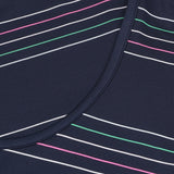 Women's Offset Stripe Tech Pique Sleeveless Polo