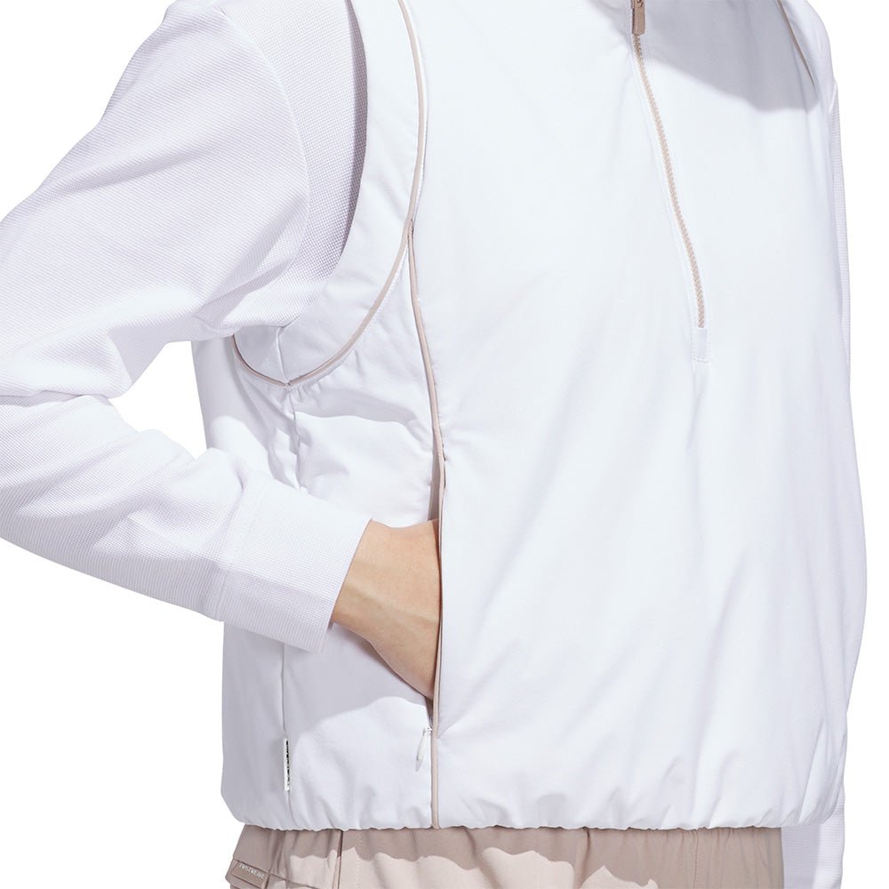 Women's Beyond Twistknit Loose 1/4 Zip Vest - Fairway Styles