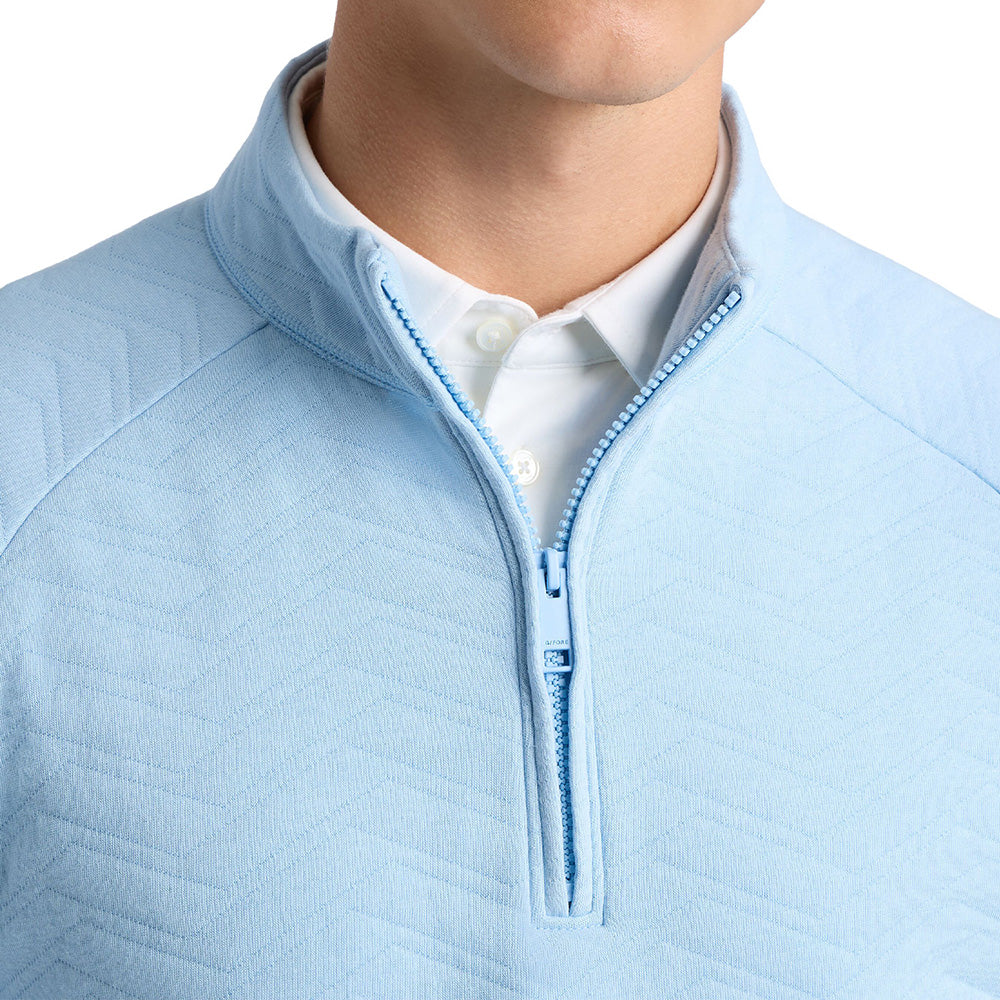 Dunes Cotton Quilted 1/4 Zip Pullover