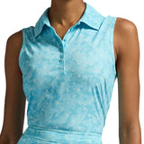 Women's Icon Camo Silky Tech Nylon Sleeveless Polo