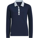 Girls' Climacool Long Sleeve Polo