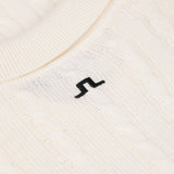 Women's Kinsley Cable Knit Wool Polo