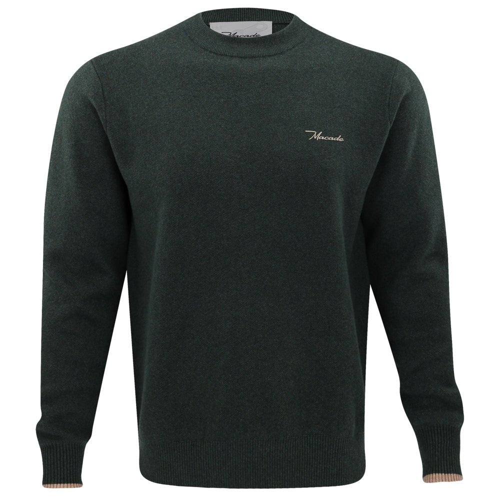 Cashmere Blend Knit Crewneck Sweater - Fairway Styles