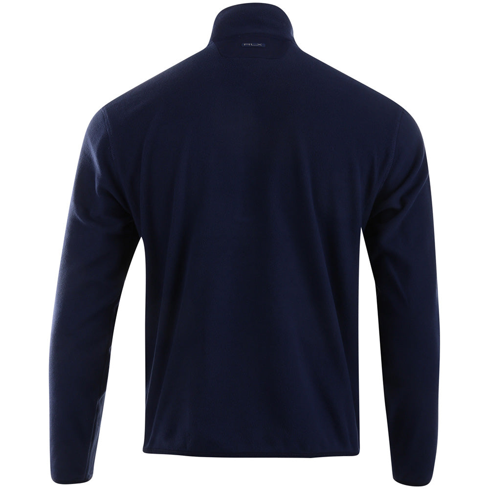Fleece Mock Neck Pullover
