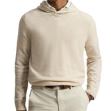 Washable Cashmere Hooded Sweater