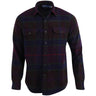 Classic Fit Plaid Twill Long Sleeve Workshirt