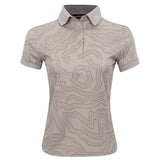 Women's Tour Tech Print Polo