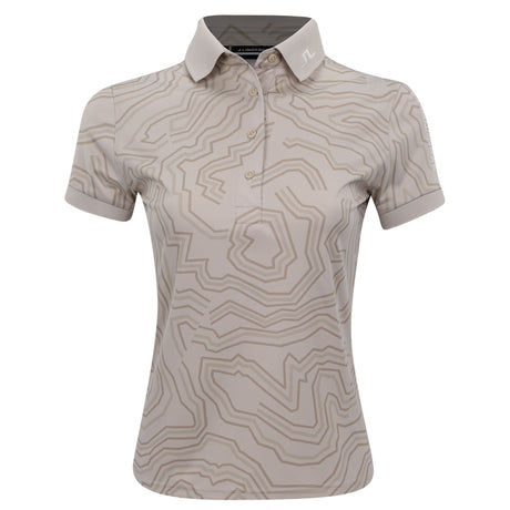 Women's Tour Tech Print Polo