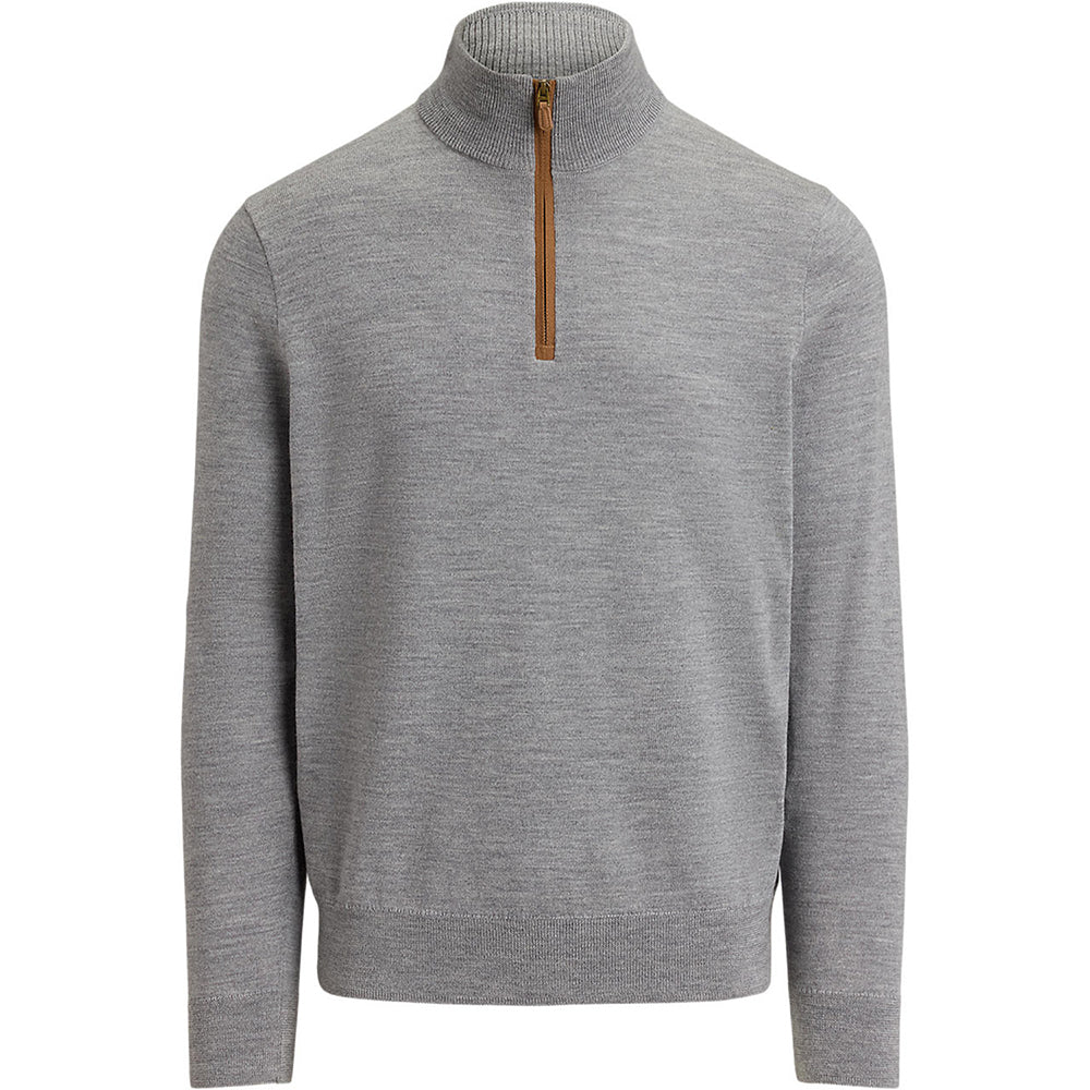 Wool 1/4 Zip Sweater