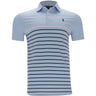 Performance Pique Tailored Fit Striped Polo