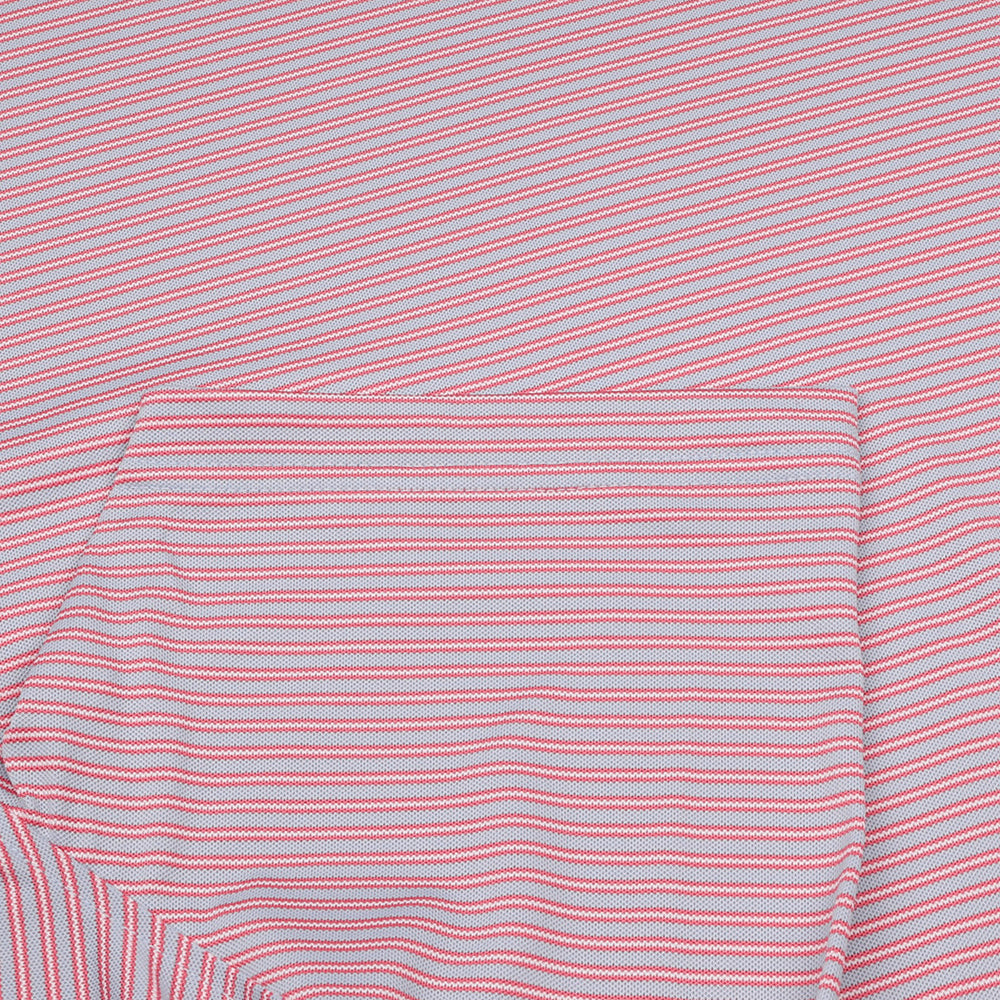 Multi-Stripe Pique Athletic Fit Polo