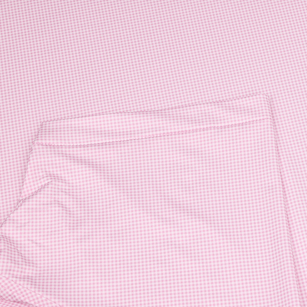 Gingham Performance Jersey Polo