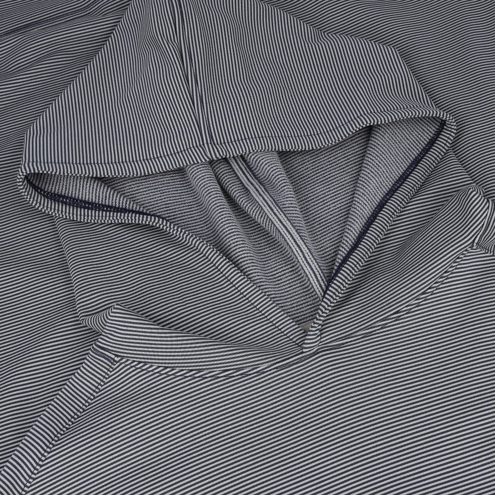 Pine Sugar Stripe Performance Hoodie - Fairway Styles