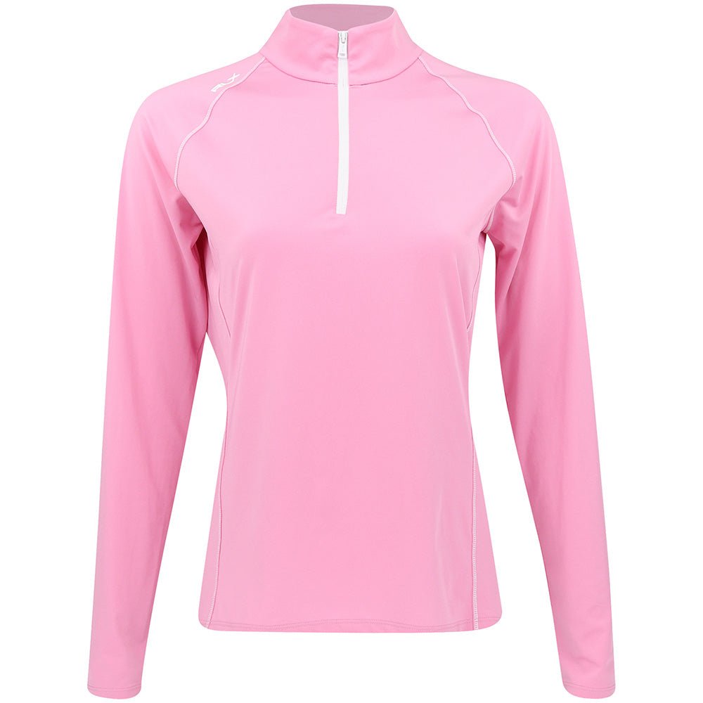 Women's Stretch Jersey 1/4 Zip Pullover - Fairway Styles