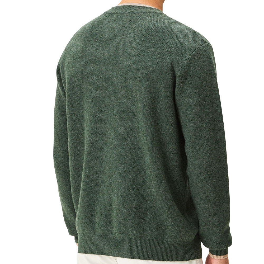 Cashmere Blend Knit Crewneck Sweater