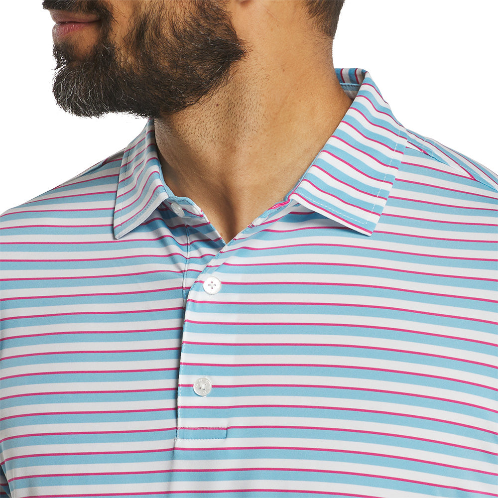 Monterey Lisle Tie Stripe Polo