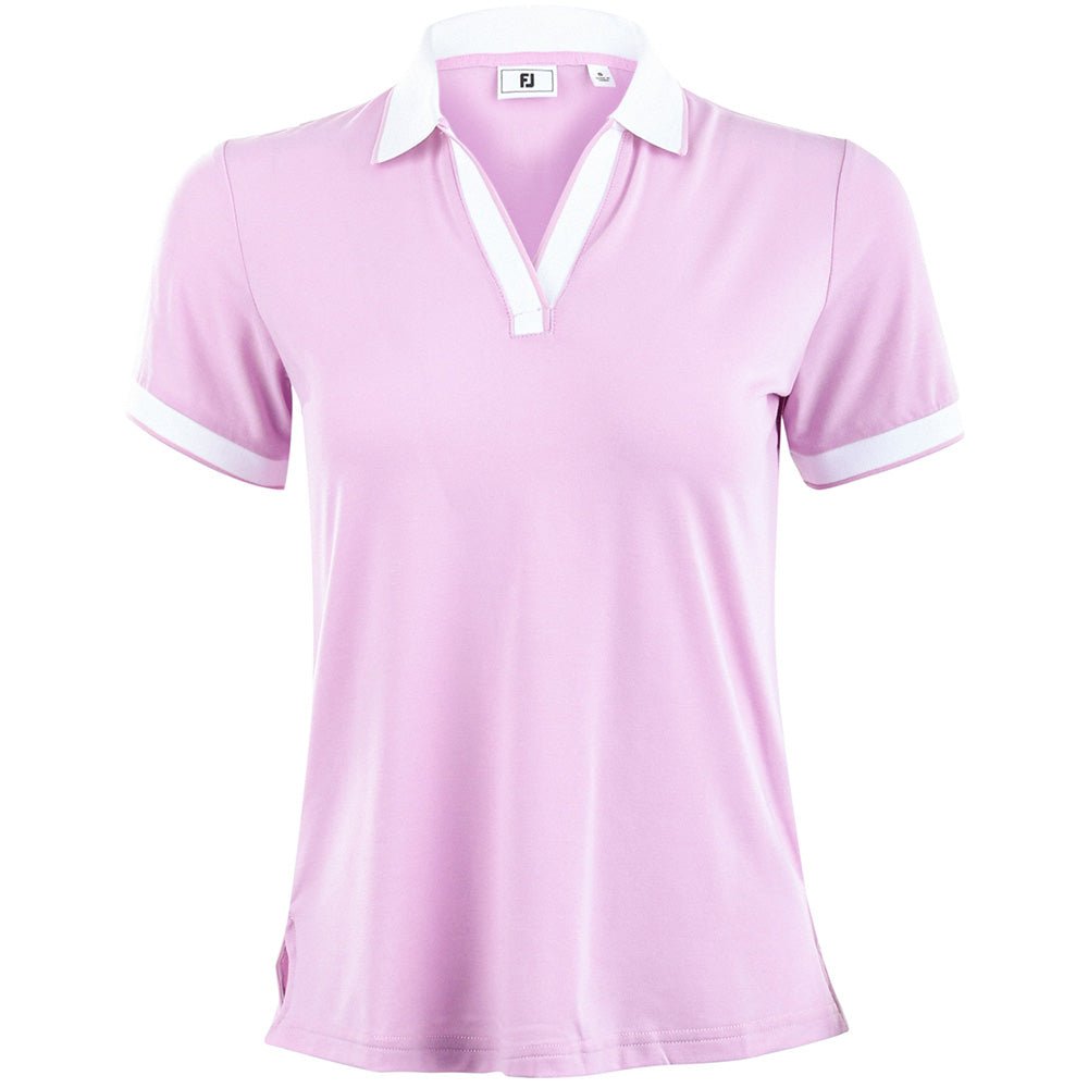 Women's Notch V - Neck Polo - Fairway Styles