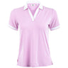 Women's Notch V - Neck Polo - Fairway Styles