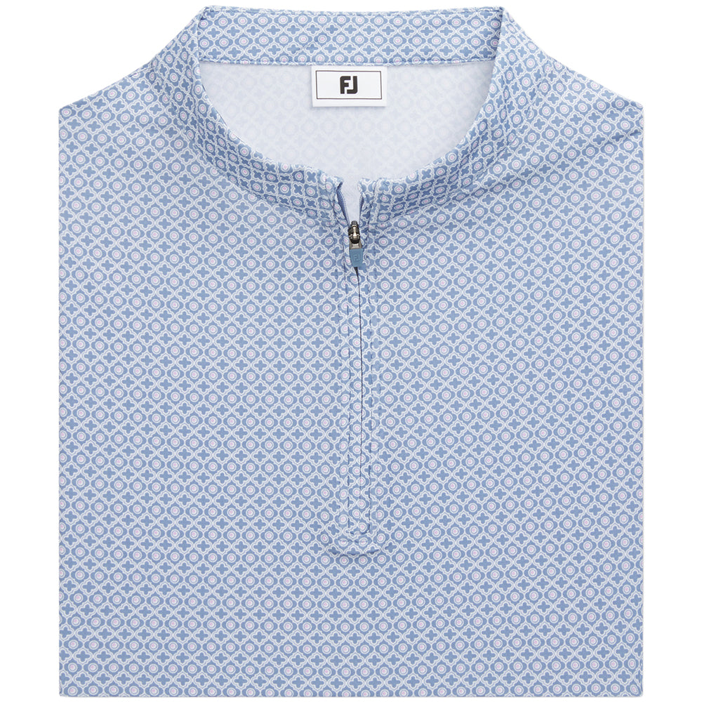 Women's Sleeveless 1/4 Zip Mock Neck Shirt