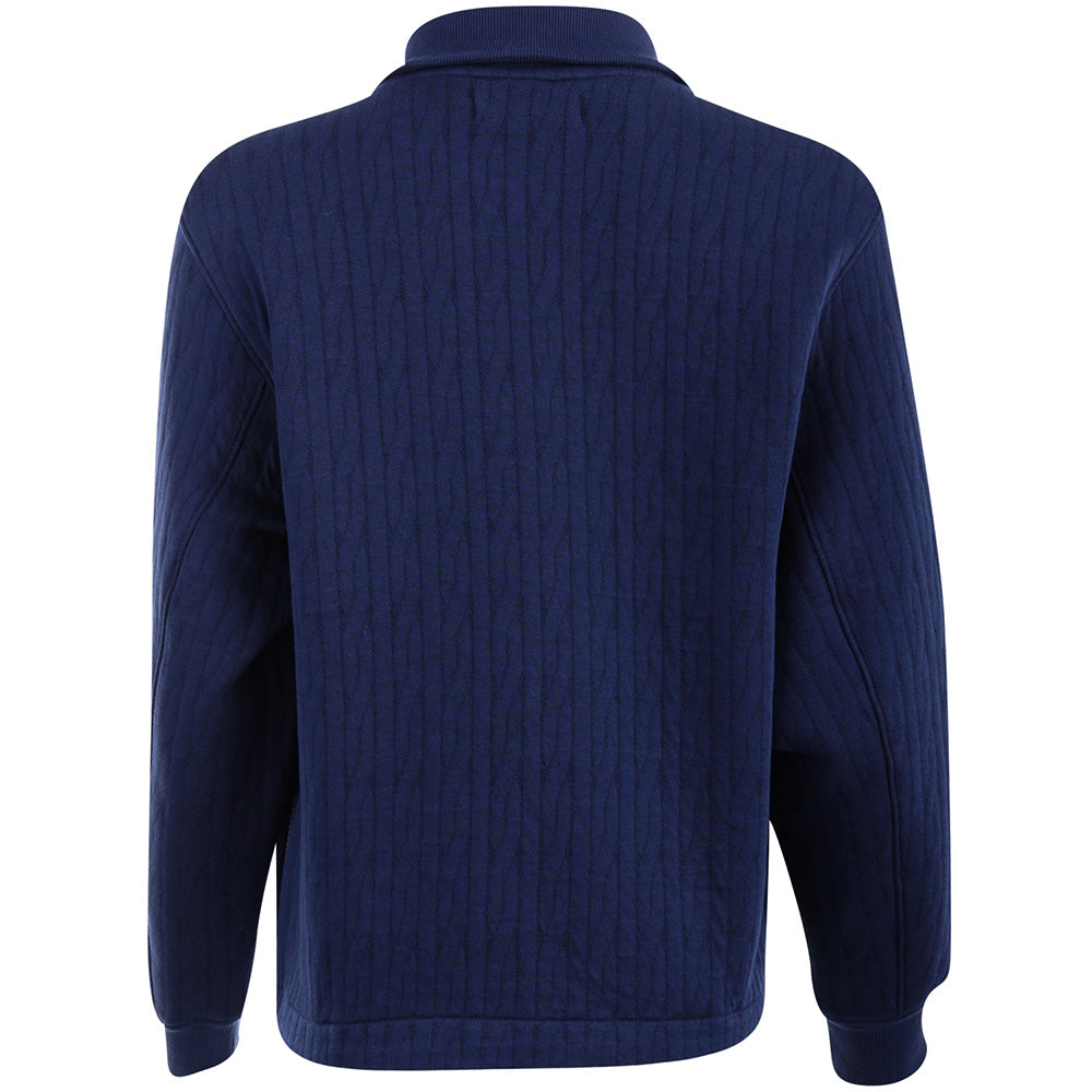 Women's Cable-Quilted 1/4 Zip Pullover