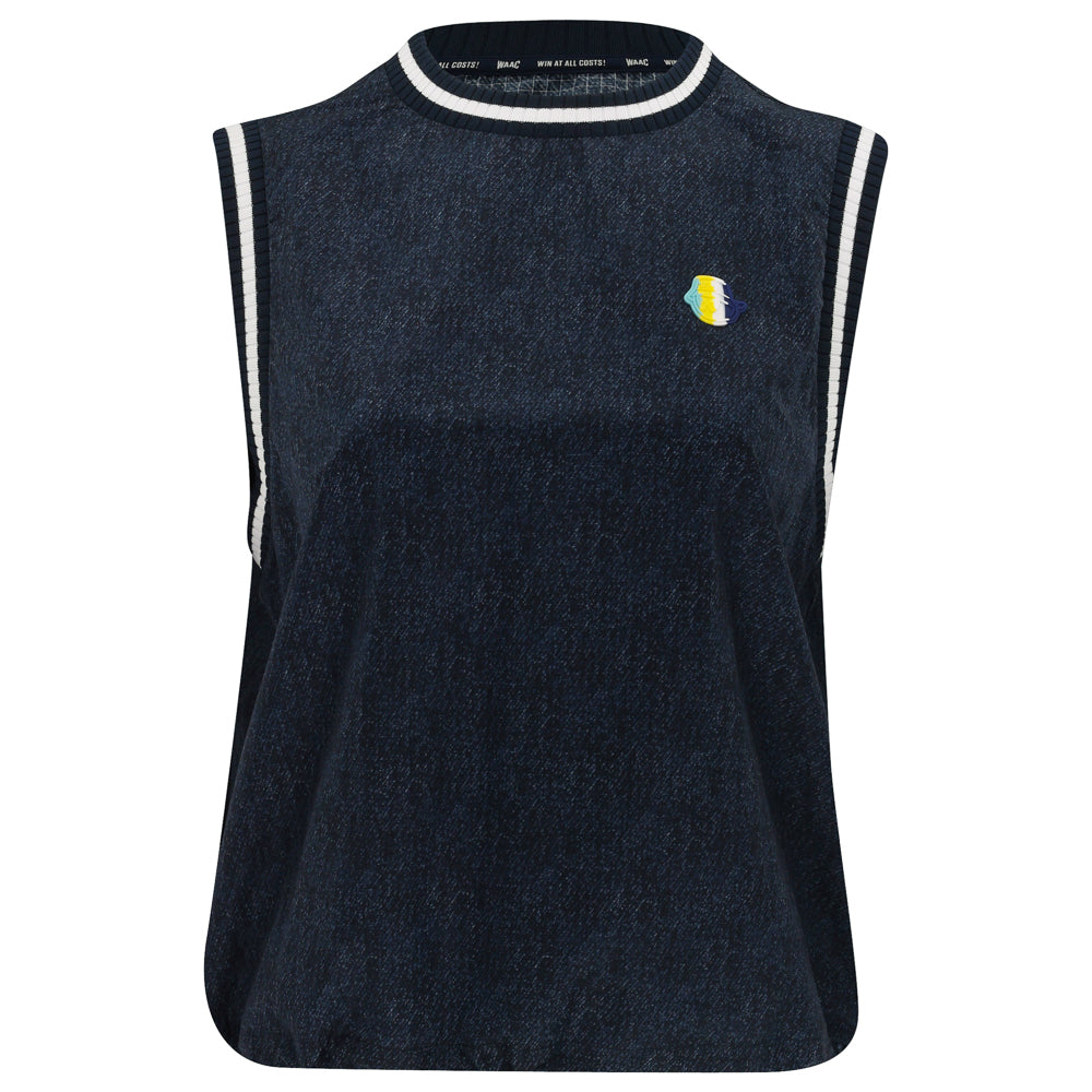Women's Woven Pullover Vest