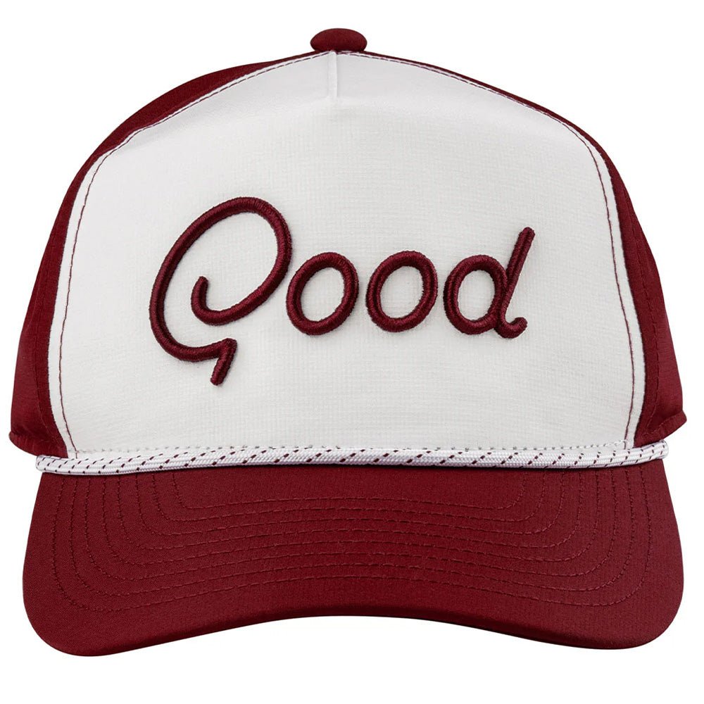 Maroon Rope Hat - Fairway Styles