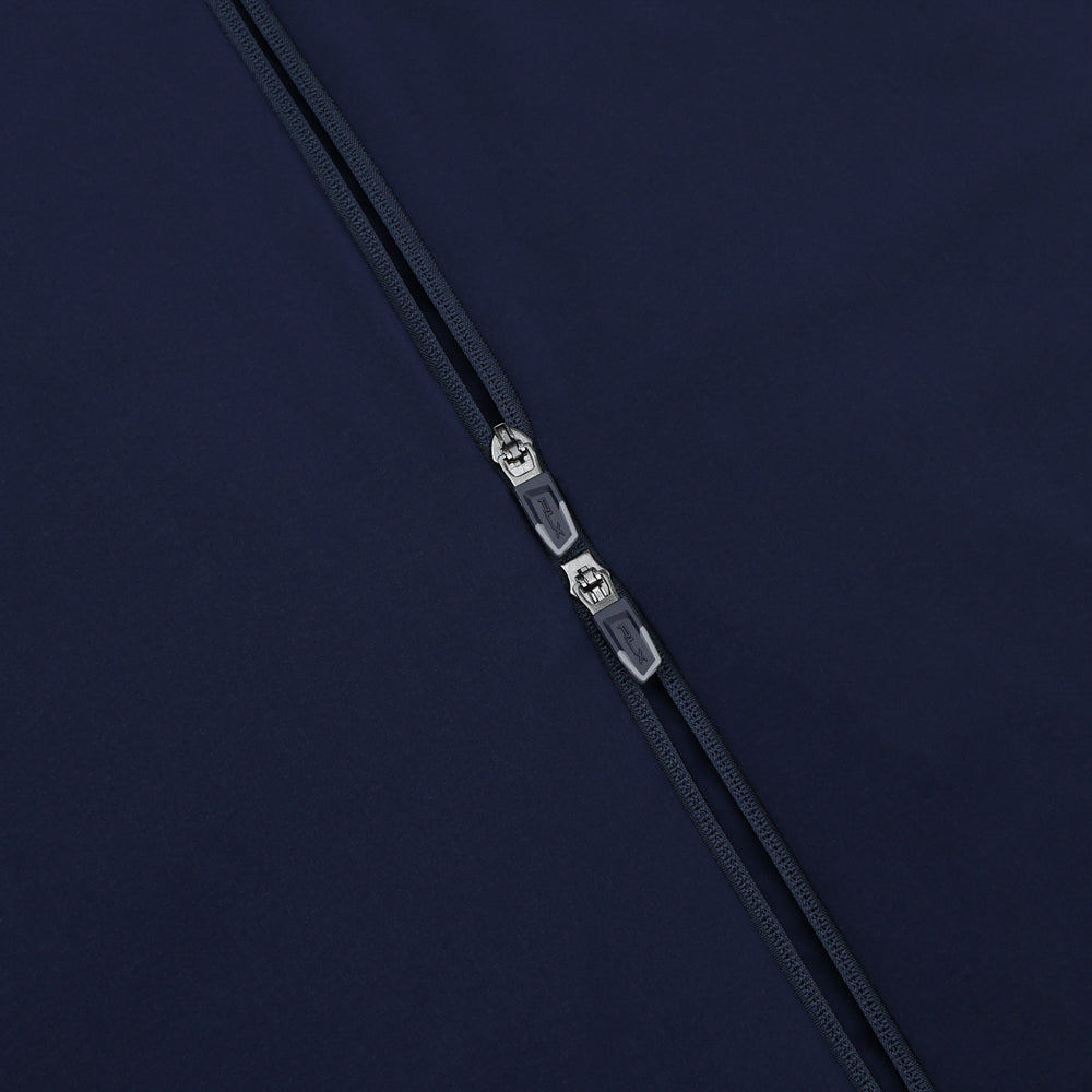 Jersey-Paneled Stretch Jacket