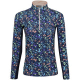 Women's Sunshine Printed 1/2 Zip Pullover - Fairway Styles