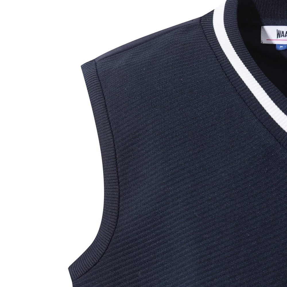 V-Neck Knit Vest
