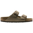 Arizona Soft Footbed Suede Leather Shoes - Fairway Styles