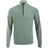 Mesh 1/4 Zip Pullover - Light Green