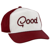 Maroon Rope Hat - Fairway Styles