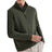 Soft Suede Performance 1/4 Zip Pullover - Dark Olive