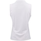 Women's Ribbed Tech Nylon Sleeveless Polo