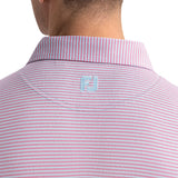 Heather Feeder Stripe Polo