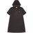 Women's All-Over WAAC Jersey Short Sleeve Hooded Dress - Dark Brown
